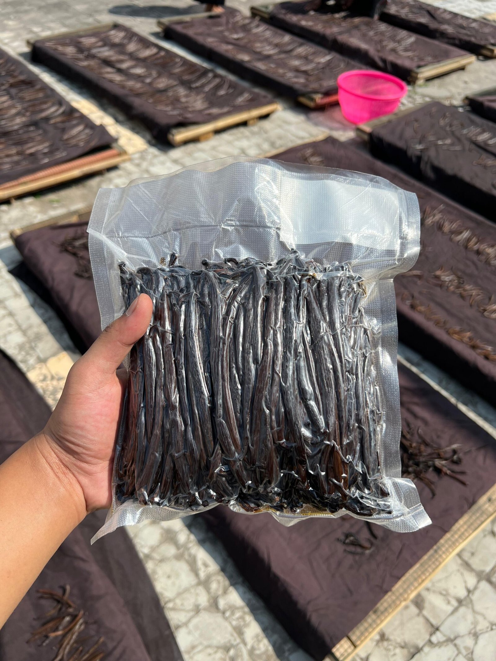 Grade A vanilla beans